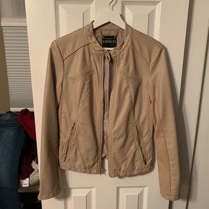 Express Faux Leather Jacket (runs small)